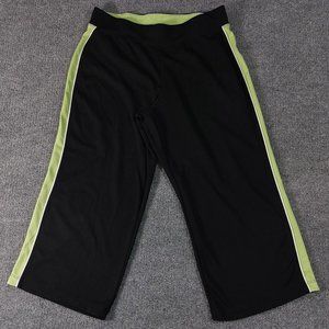 SJB Active workout pant cropped Straight Womens Size Medium High Rise 22" Inseam